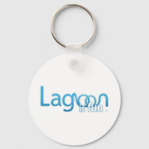 Porte-clés Lagoon est un logo amusant