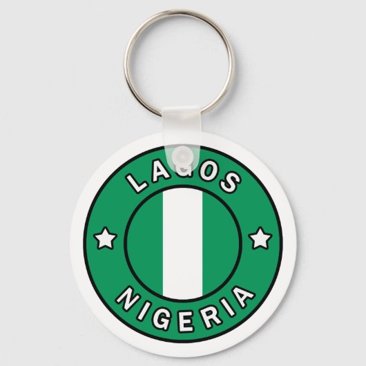 Porte-clés Lagos Nigeria (Recto)