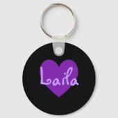 Porte-clés Laila en violet (Recto)