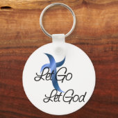 Porte-clés Laisse Dieu chrétien (Recto)