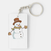 Porte-clés "Laisse-le neiger, laisse-le neiger" (Dos)