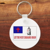 PORTE-CLÉS LAISSER COMMENCER LES PROCHAINES CRUSADES (Recto)