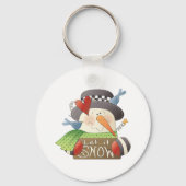 Porte-clés Laisser il neige Porte - clé (Recto)
