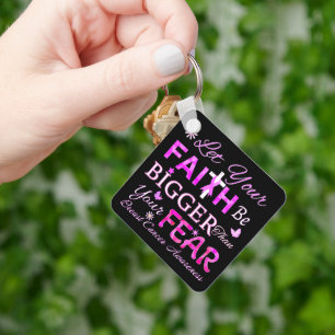 Porte-clés Laissez votre foi être plus grande