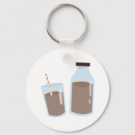 Porte-clés Lait au chocolat (Recto)