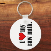 Porte-clés Lait cru du coeur (Recto)