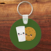 Porte-clés Lait et biscuit (Recto)