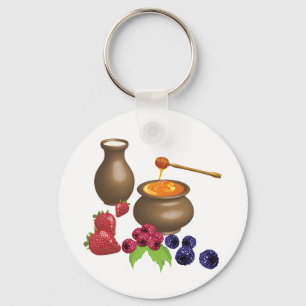 Porte-clés Lait Et Miel