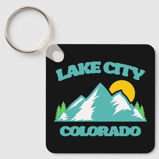 Porte-clés Lake City Colorado (Recto)
