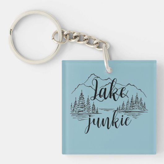Porte-clés « Lake Junkie » (Devant)