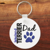 Porte-clés Lakeland Terrier Papa 2 (Recto)