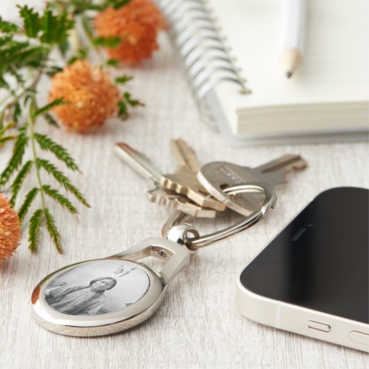 Porte-clés Lakota Leader assis Bull Amérindien (Côté )