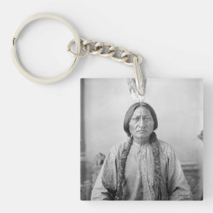 Porte-clés Lakota Leader assis Bull Amérindien