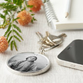 Porte-clés Lakota Leader assis Bull Amérindien (Côté)