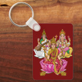 Porte-clés Lakshmi Ganesha (Recto)