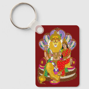 Porte-clés Lakshmi Narasimha