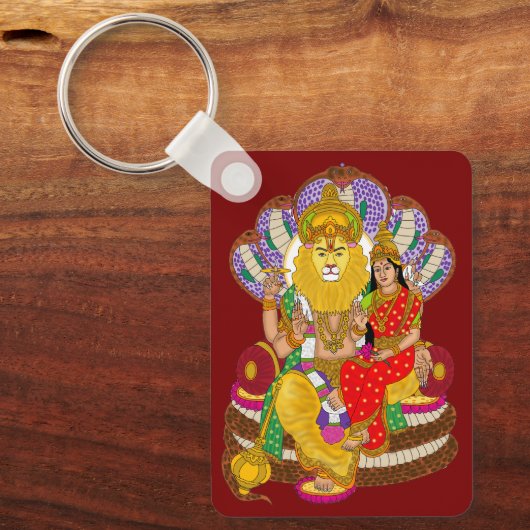 Porte-clés Lakshmi Narasimha Keychain (Recto)