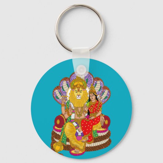 Porte-clés Lakshmi Narasimha Keychain (Recto)