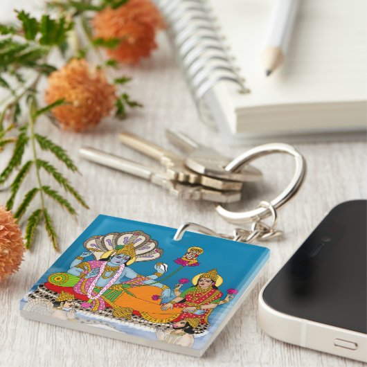 Porte-clés Lakshmi Narayan Keychain (Devant Droit)