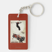 Porte-clés L'Allemagne - sauter de skieur (Dos)