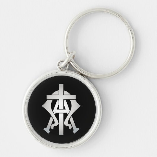 Porte-clés L'alpha et l'Omega (Devant)