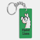 Porte-clés Lama de hippie (Devant gauche)