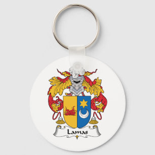 Porte-clés Lamas Family Crest