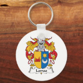 Porte-clés Lamas Family Crest (Recto)