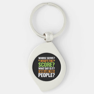 Porte-clés L'amateur de pickleball The Score