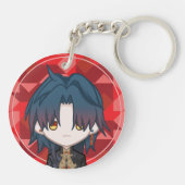 Porte-clés Lame ferroviaire Honkai Star (Dos)