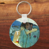 Porte-clés L'amour arrive à Miss Lucas (Recto)