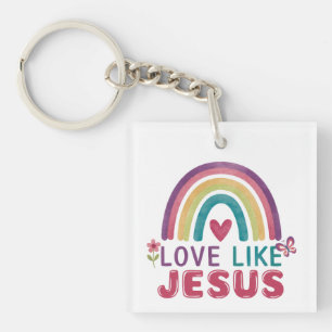 Porte-clés L'Amour Comme Jésus, La Foi Inspirée,
