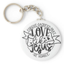 L'amour comme Jésus Porte - clé