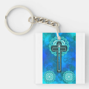 Porte-clés L'amour de Jésus est votre protection