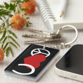 Porte-clés L'amour de la paix (Devant droit)