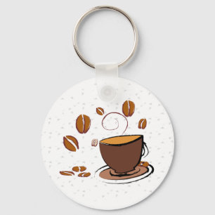 Porte-clés L'amour du café