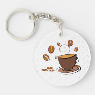 Porte-clés L'amour du café