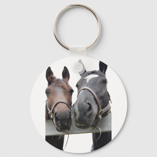 Porte-clés L'amour du cheval (Recto)