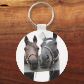 Porte-clés L'amour du cheval (Recto)