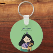 Porte-clés L'amour du chien (Verso)