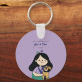 Porte-clés L'amour du chien (Recto)