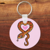 Porte-clés L'amour du serpent (Recto)