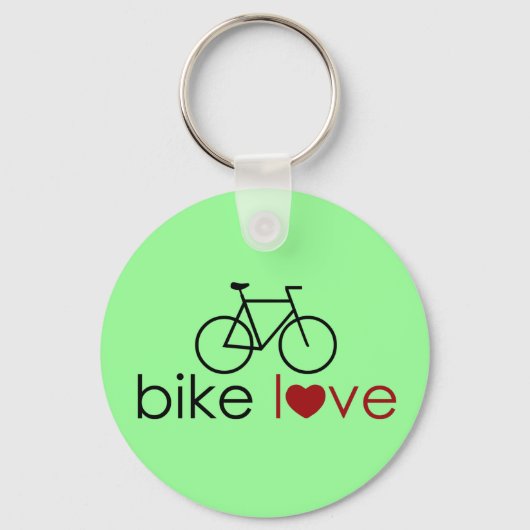 Porte-clés L'amour du vélo (Recto)