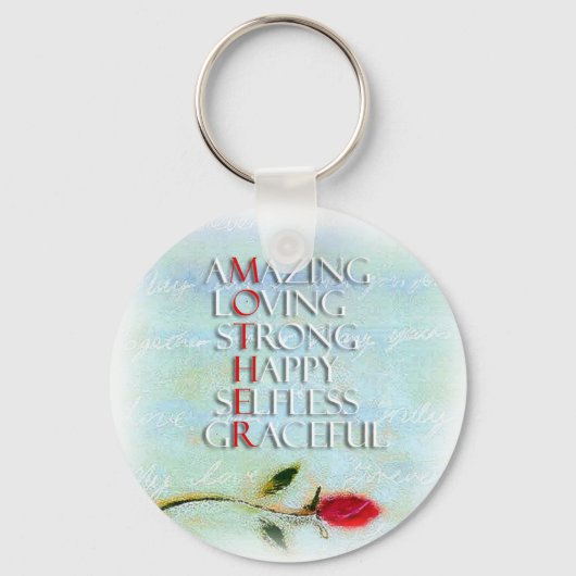 Porte-clés L'amour d'une mère (Recto)