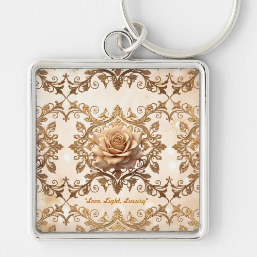 Porte-clés "L'amour en fleurs" (Devant)