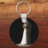 Porte-clés L'amour est dans l'air, Le premier couple dansant (Recto)