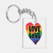 Porte-clés L'amour est l'amour (Devant gauche)