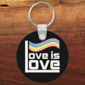 Porte-clés L'amour est l'amour (Recto)