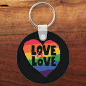 Porte-clés L'amour est l'amour (Recto)