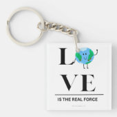 PORTE-CLÉS L'AMOUR EST LE VÉRITABLE PORTE - CLÉ DE LA FORCE (Devant)
